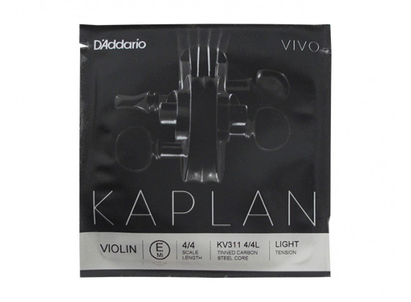 Daddario  Corda Violino 4/4 Kaplan Vivo KV311 E Mi Light tension